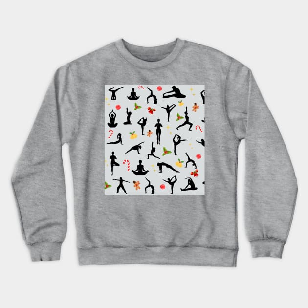 Pilates Christmas Crewneck Sweatshirt by create